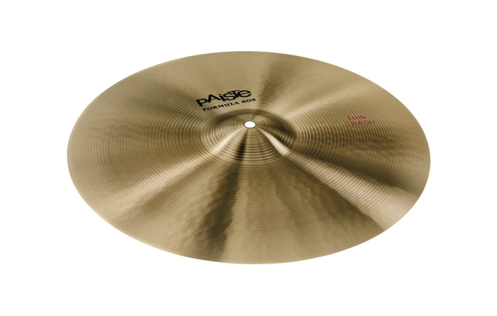 Paiste Formula 602 Classic Sounds 17 Inch Thin Crash Cymbal