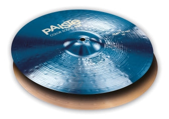 Paiste 900 Series Color Sound 14 Inch Blue Heavy Hi Hat Cymbals