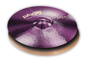 Paiste 900 Series Color Sound 15 Inch Purple Heavy Hi Hat Cymbals