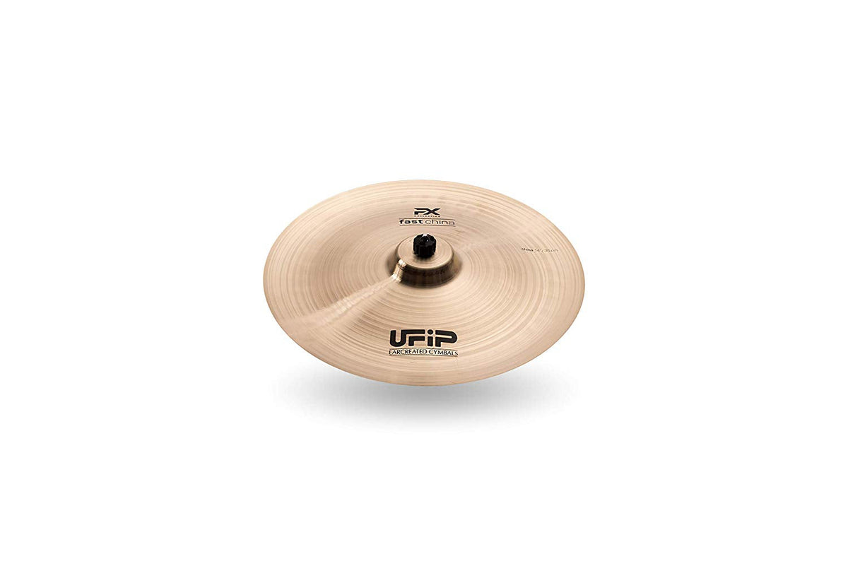 Ufip FX-14FCH FX Series 14 Inch Fast China Cymbal l B20 Alloy Bronze l Hand Crafted in Italy Since 1931 utilizing our Exclusive Rotocasting Process