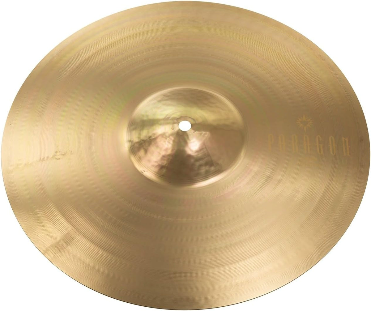 Sabian Paragon 16 Inch Crash Cymbal l Brilliant Finish l B20 Bronze Alloy l 80% Copper - 20% Tin l Made in Canada l Model NP1608B