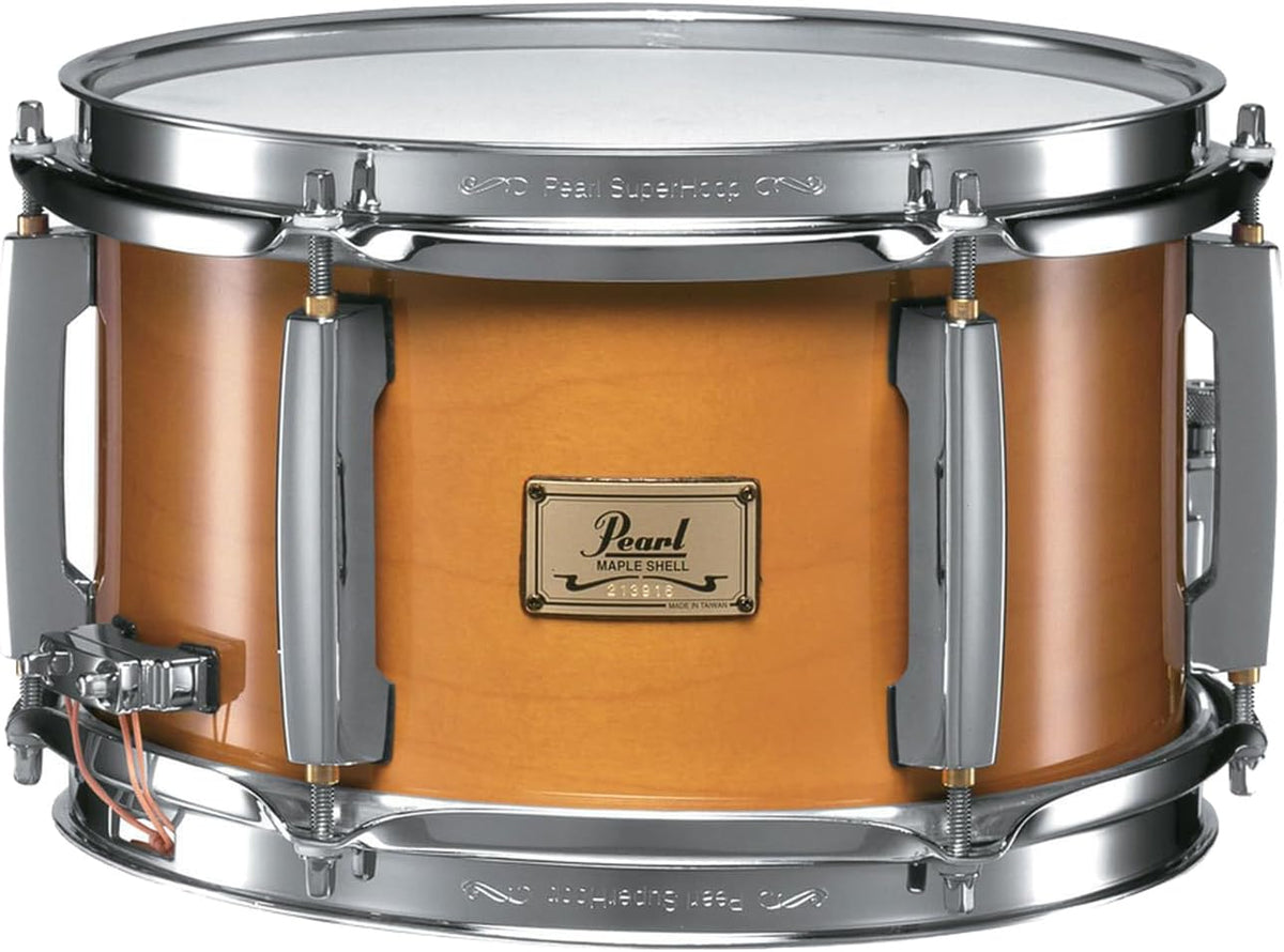Pearl 10 Inch x 6 Inch Maple Popcorn Snare Drum - Natural Maple Finish - Model M1060102