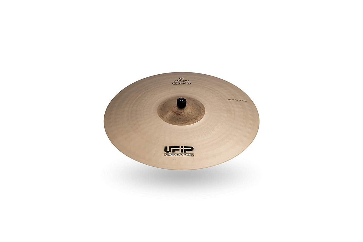 Ufip ES-16CJ Experience Collection 16 Inch Del Cajon Crash Cymbal l B20 Bronze Alloy l Hand-Crafted in Italy Since 1931 utilizing our Exclusive Rotocasting Process