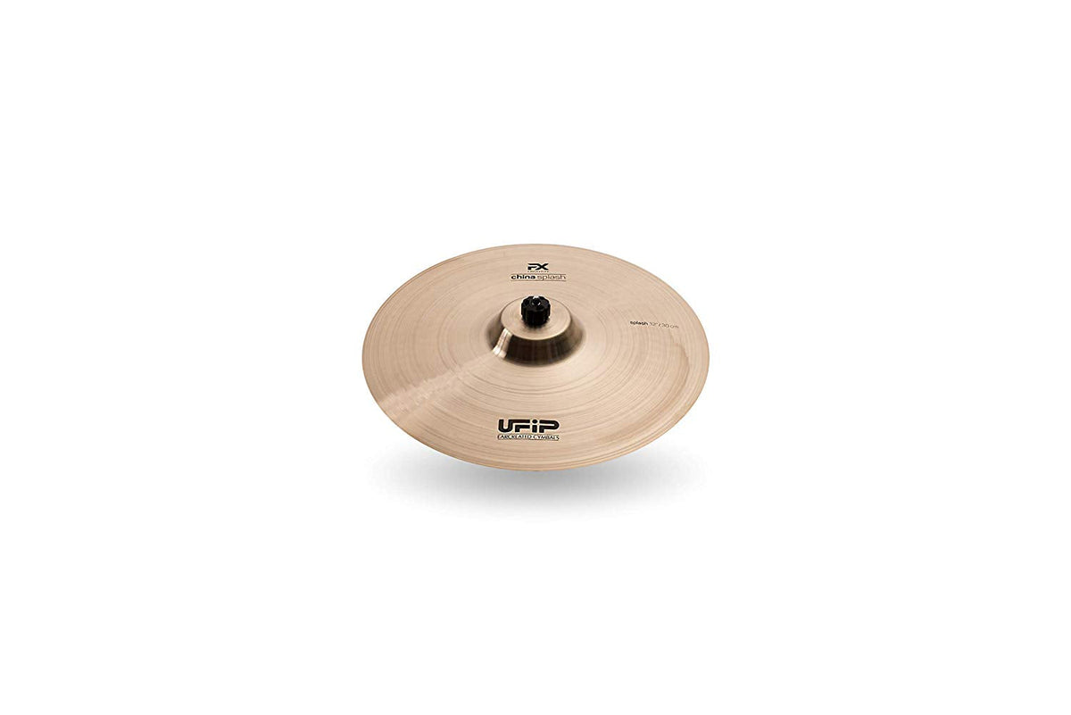 Ufip FX-12CS FX Series 12 Inch China Splash Cymbal l B20 Bronze Alloy l Hand-Crafted in Italy Since 1931 utilizing our Exclusive Rotocasting Process