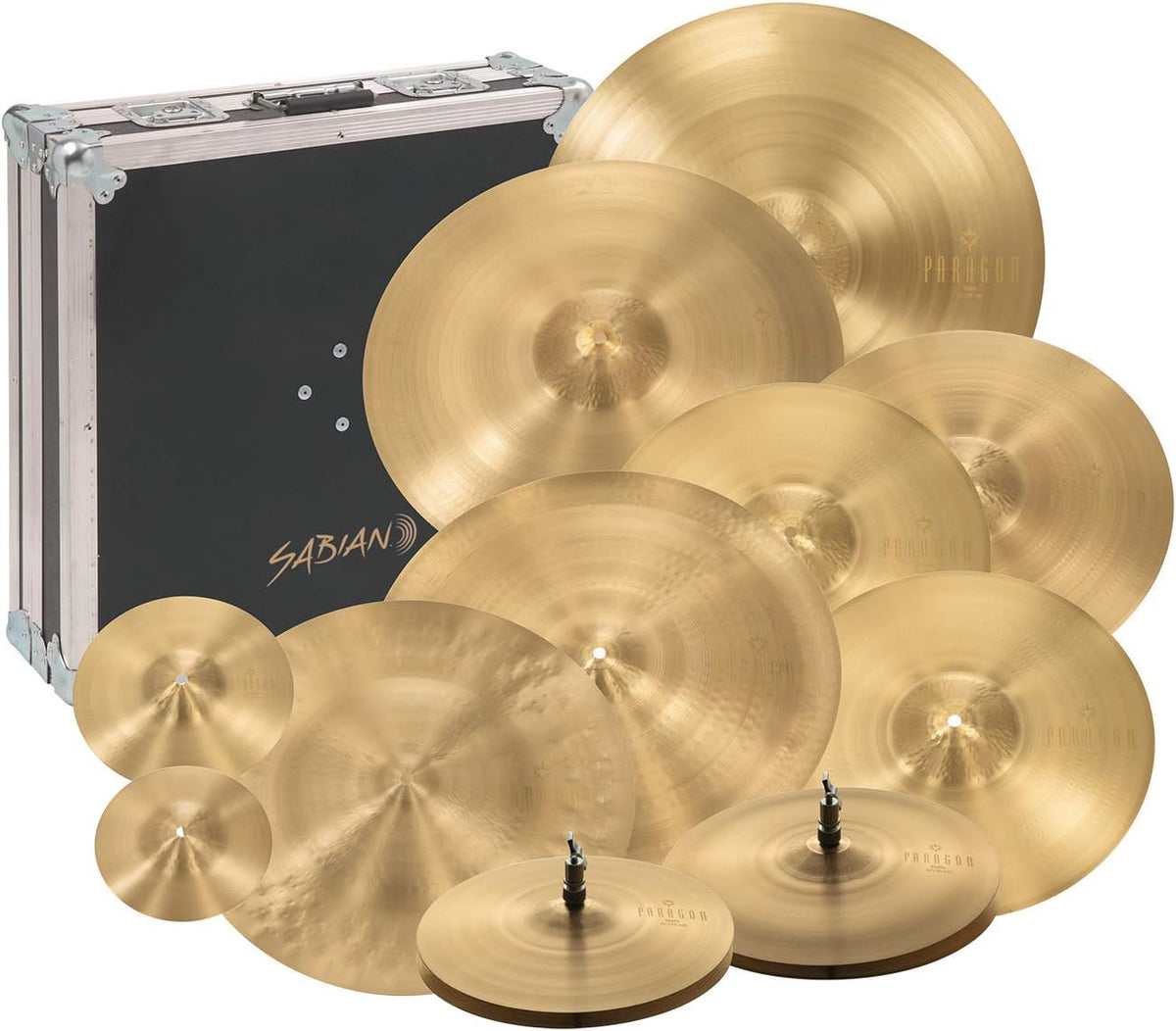 Sabian Paragon Complete Set l B20 Bronze Alloy l 80% Copper - 20% Tin l Made in Canada l Model NP5006N