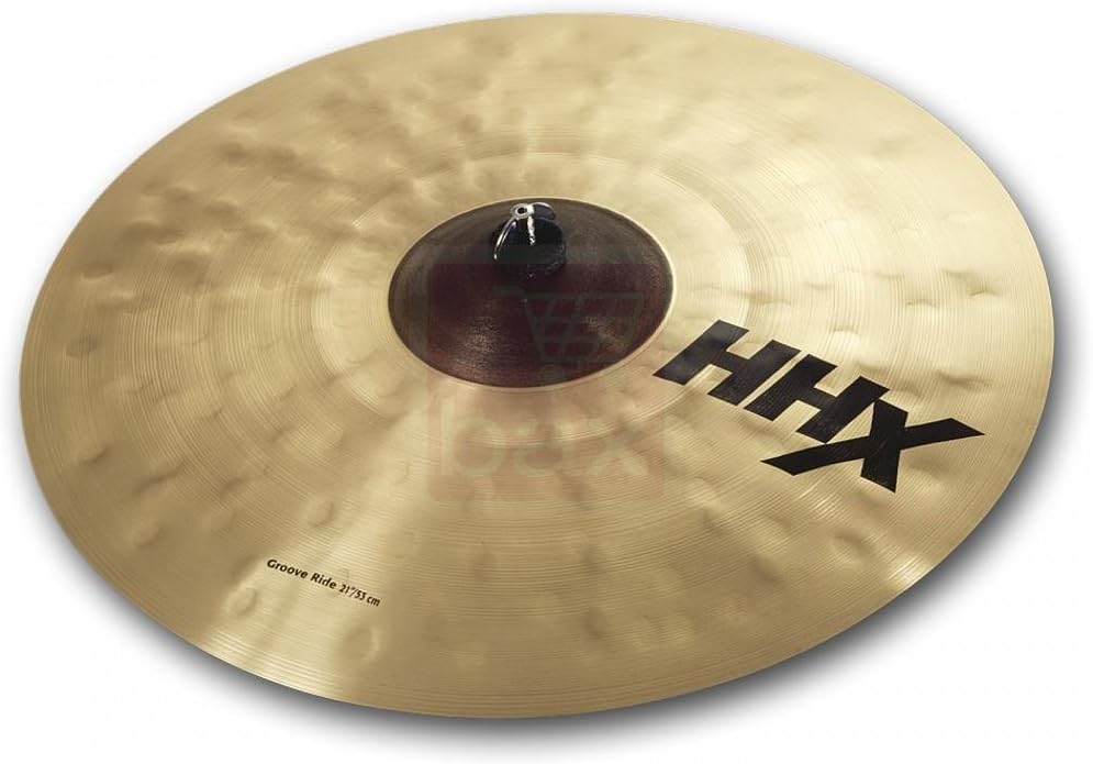 Sabian HHX 21 Inch Groove Ride Cymbal l B20 Bronze Alloy l 80% Copper - 20% Tin l Made in Canada l Model 12189XN