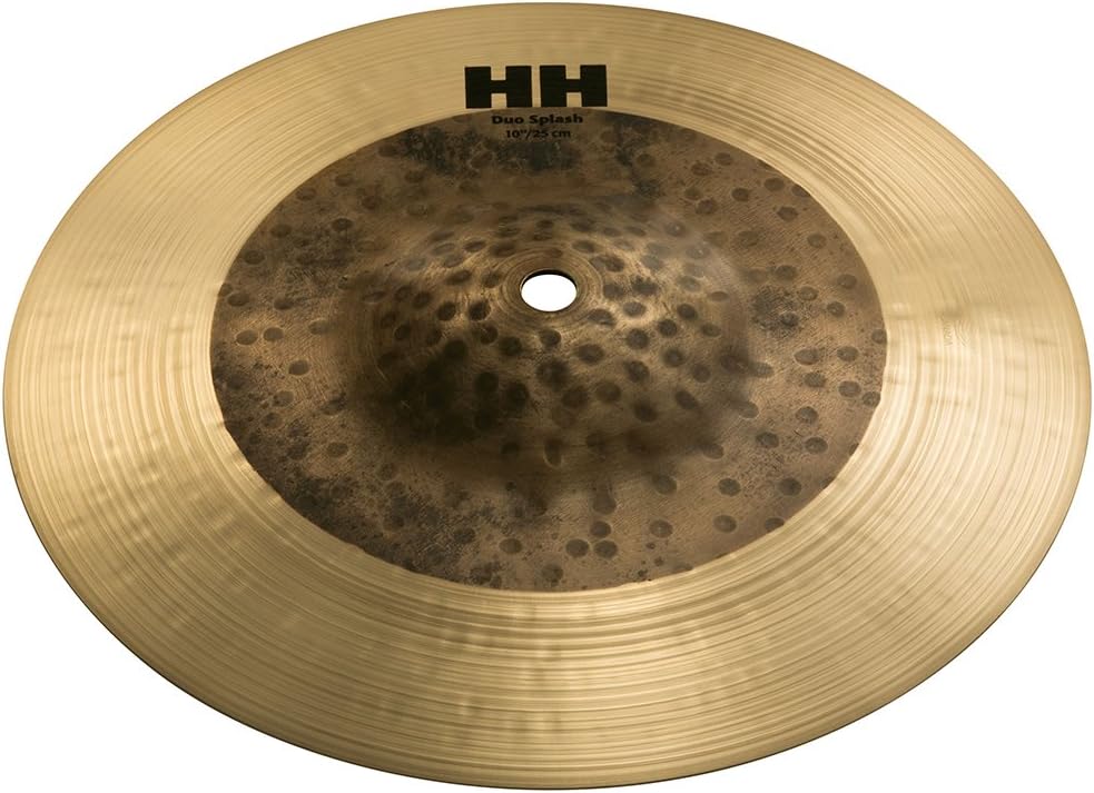 Sabian HH 10 Inch Duo Splash Cymbal l B20 Bronze Alloy l 80% Copper - 20% Tin l Made in Canada l Model 11065