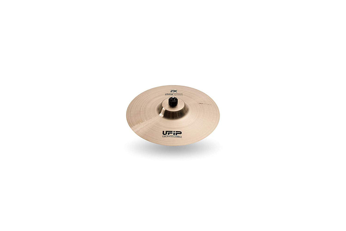 Ufip FX-10CS FX Series 10 Inch China Splash Cymbal l B20 Bronze Alloy l Hand-Crafted in Italy Since 1931 utilizing our Exclusive Rotocasting Process
