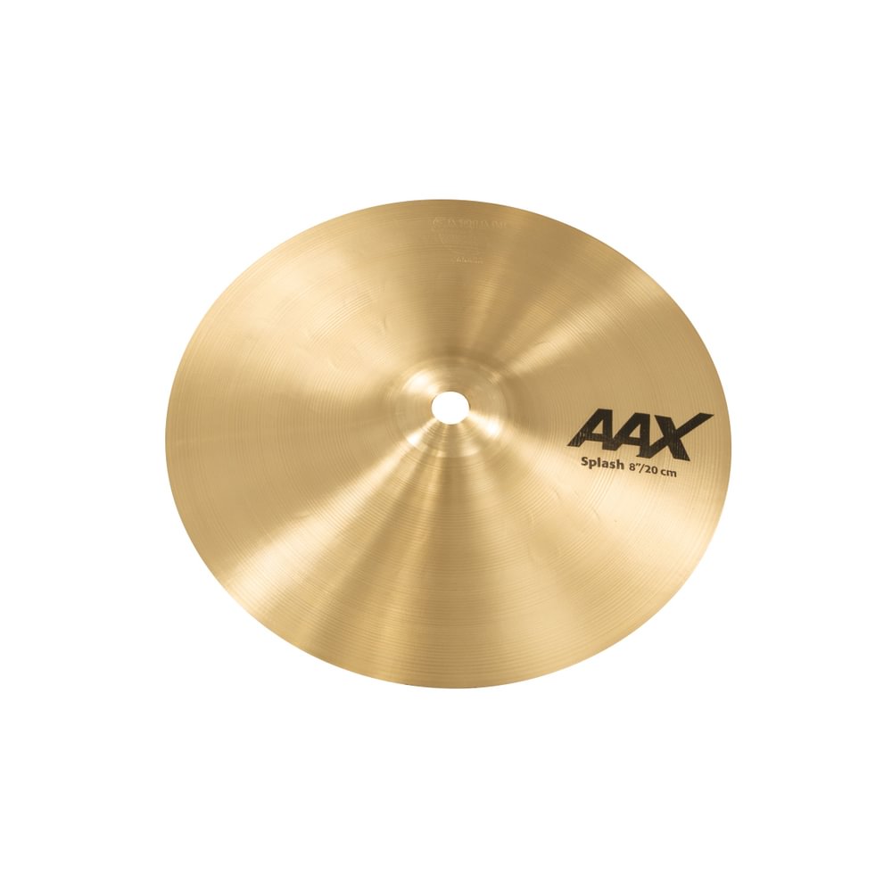 Sabian AAX 8 Inch Splash Cymbal l B20 Bronze Alloy l 80% Copper - 20% Tin l Made in Canada l Model 20805X