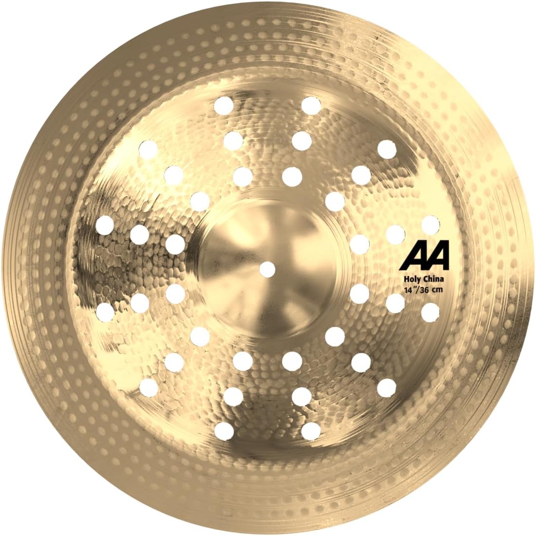 Sabian AA 14 Inch Holy China Cymbal l Brilliant Finish l B20 Bronze Alloy l 80% Copper - 20% Tin l Made in Canada l Model 21416CSB