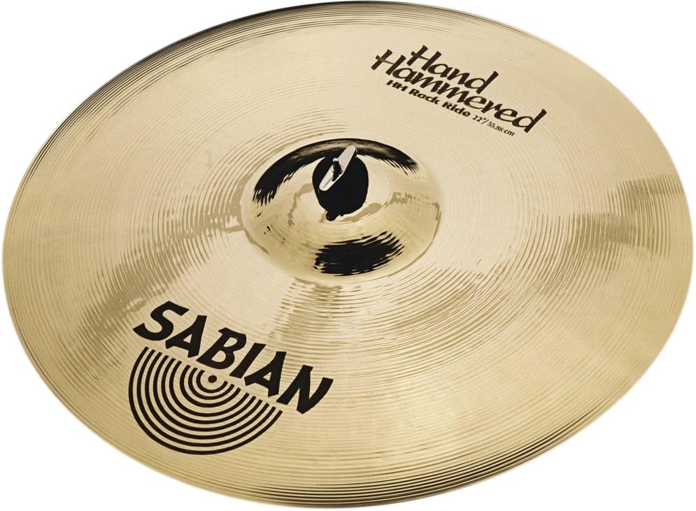Sabian HH 22 Inch Rock Ride Cymbal l B20 Bronze Alloy l 80% Copper - 20% Tin l Made in Canada l Model 12249