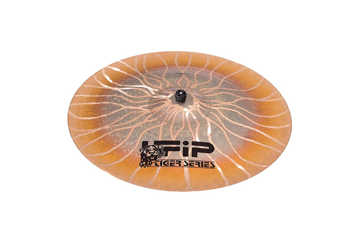 Ufip TS-20CH Tiger Series 20 Inch China Cymbal l Hand Hammered B8 Bronze Alloy l Explosive Sound with Powerful Quick Response & Lasting Sustain l Designed for Hard Rock, Heavy Metal, Punk & Rock