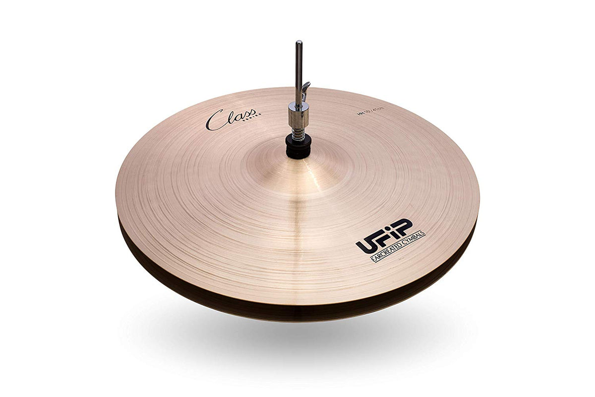 Ufip CS-16LHH Class Series 16 Inch Light Hi Hat Cymbals l B20 Bronze Alloy l Hand-Crafted in Italy Since 1931 utilizing our Exclusive Rotocasting Process