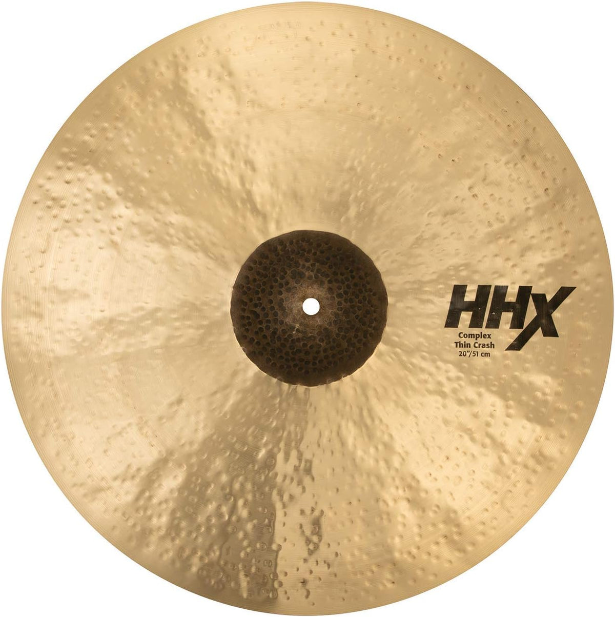 Sabian HHX 20 Inch Complex Thin Crash Cymbal l B20 Bronze Alloy l 80% Copper - 20% Tin l Made in Canada l Model 12006XCN