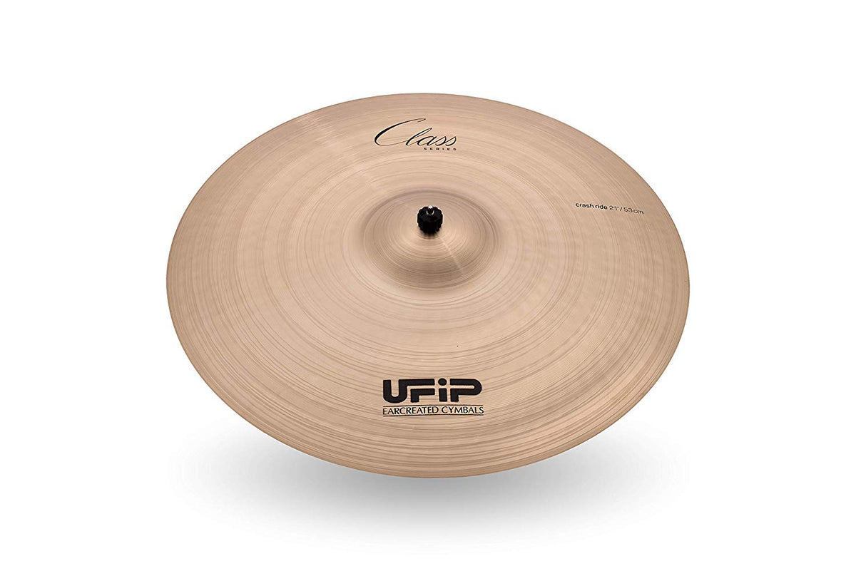 Ufip CS-21CR Class Series 21 Inch Crash Ride Cymbal l B20 Bronze Alloy l Hand-Crafted in Italy Since 1931 utilizing our Exclusive Rotocasting Process