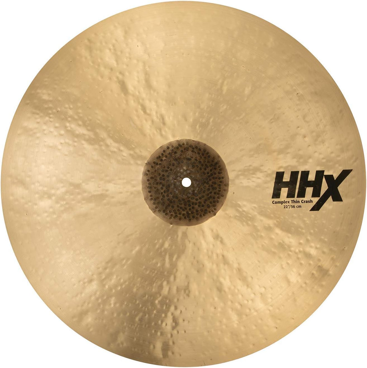 Sabian HHX 22 Inch Complex Thin Crash Cymbal l B20 Bronze Alloy l 80% Copper - 20% Tin l Made in Canada l Model 12206XCN
