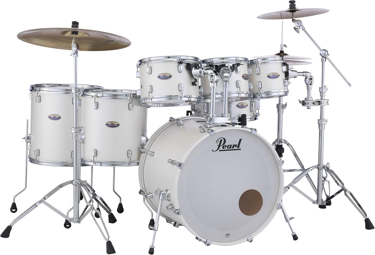Pearl Drum Set, White Satin, inch (DMP927SPC229), White Satin Pearl