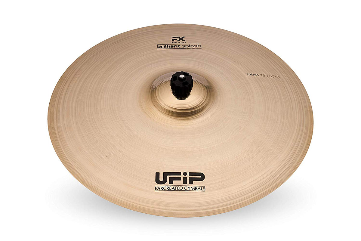 Ufip FX-12BS FX Series 12 Inch Brilliant Splash Cymbal l B20 Bronze Alloy l Hand-Crafted in Italy Since 1931 utilizing our Exclusive Rotocasting Process