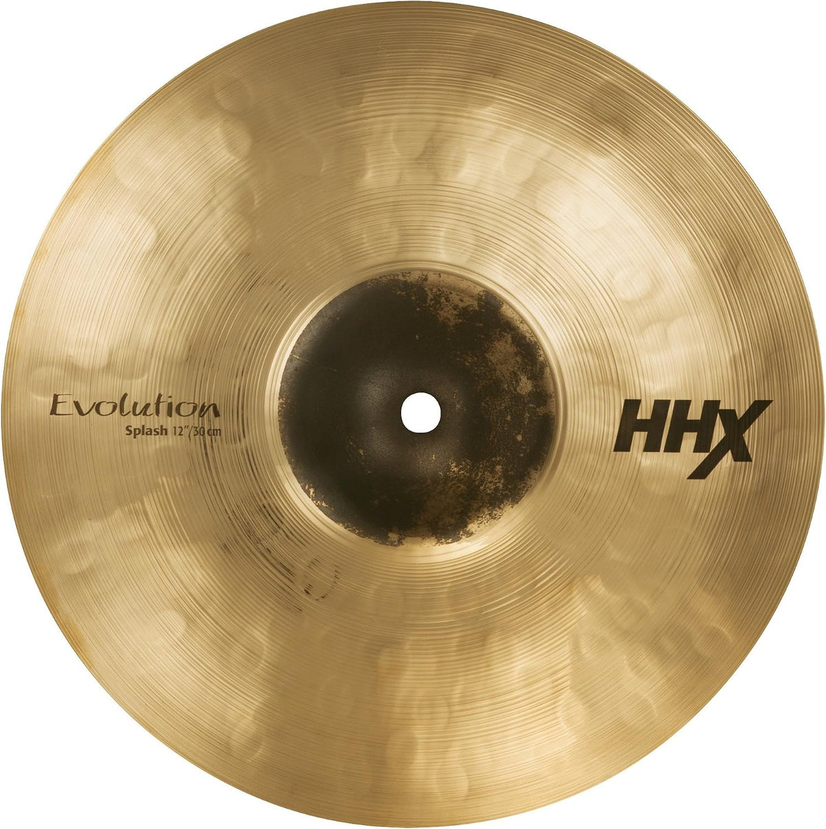 Sabian HHX 12 Inch Evolution Splash Cymbal l Brilliant Finish l B20 Bronze Alloy l 80% Copper - 20% Tin l Made in Canada l Model 11205XEB