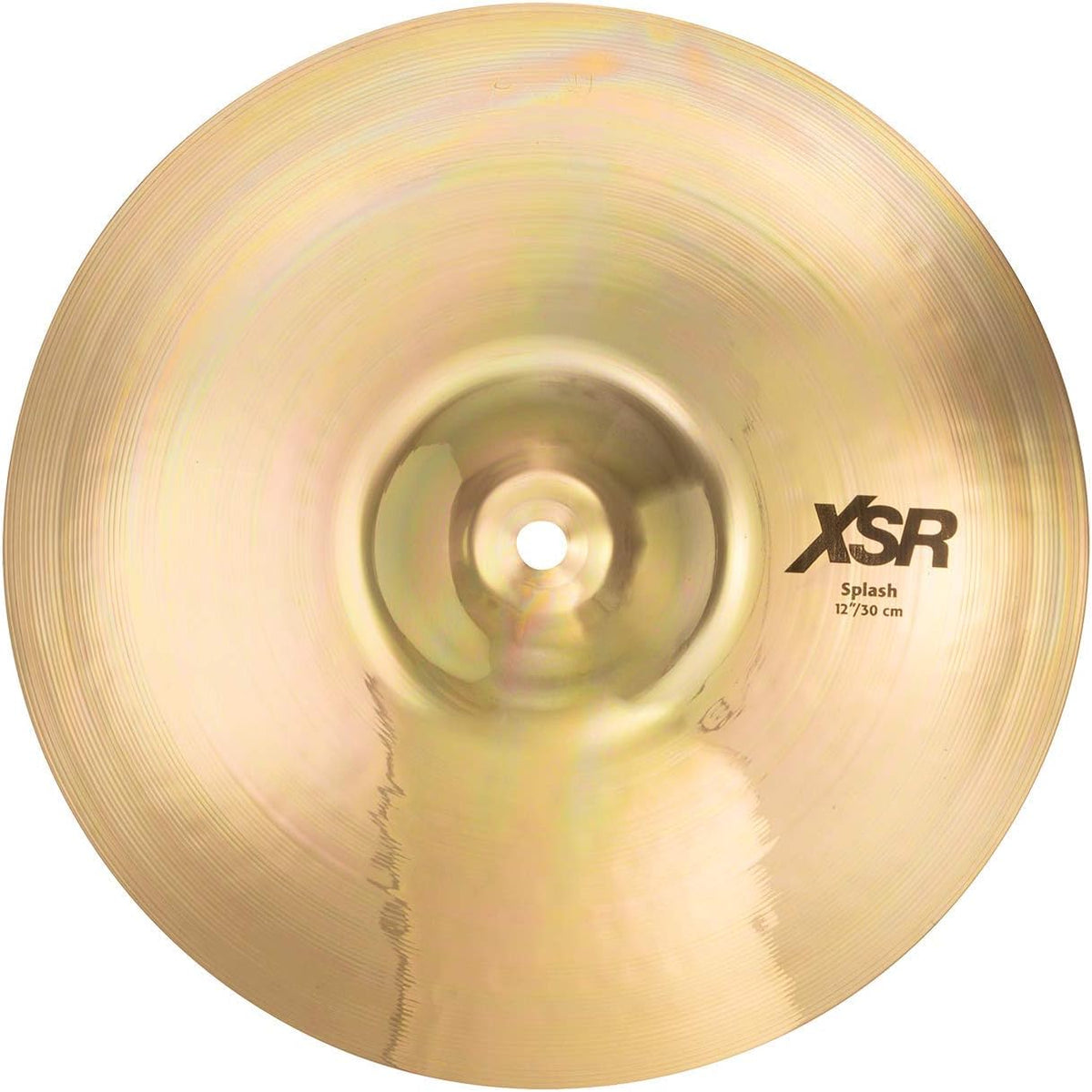 Sabian XSR 12 Inch Splash Cymbal l Brilliant Finish l B20 Bronze Alloy l 80% Copper - 20% Tin l Made in Canada l Model XSR1205B