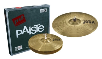 Paiste PST 3 Essential Set l Includes 14 Inch Hi Hats & 18 Inch Crash Ride Cymbals