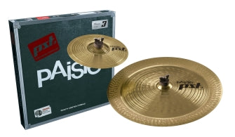 Paiste PST 3 Effects Pack l Includes 10 Inch Splash & 18 Inch China Cymbals