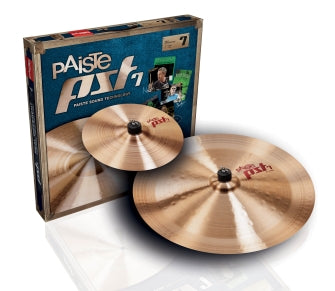 Paiste Pst 7 Effects Pack l Includes 10 Inch Splash & 18 Inch China Cymbals