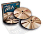 Paiste PST 7 Rock Set l Includes 14 Inch Heavy Hi Hats, 16 Inch Heavy Crash & 20 Inch Heavy Ride Cymbals