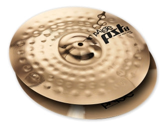 Paiste PST 8 Series 14 Inch Reflector Rock Hi Hat Cymbals