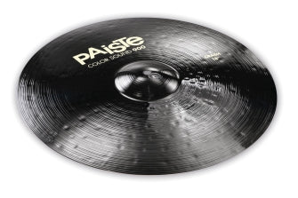 Paiste 900 Series Color Sound 18 Inch Black Crash Cymbal