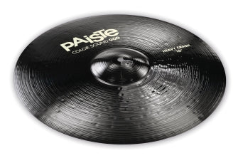 Paiste 900 Series Color Sound 16 Inch Black Heavy Crash Cymbal