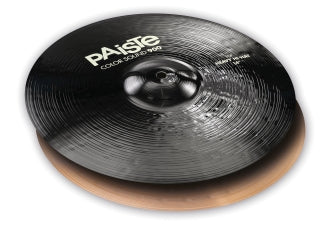 Paiste 900 Series Color Sound 14 Inch Black Heavy Hi Hat Cymbals