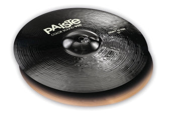 Paiste 900 Series Color Sound 15 Inch Black Heavy Hi Hat Cymbals