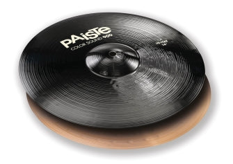 Paiste 900 Series Color Sound 14 Inch Black Hi Hat Cymbals