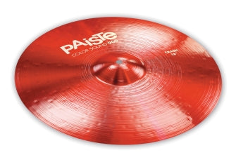 Paiste 900 Series Color Sound 18 Inch Red Crash Cymbal
