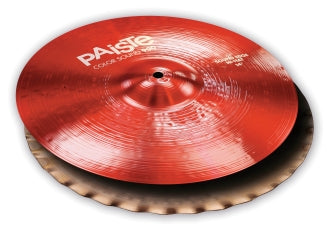 Paiste 900 Series Color Sound 14 Inch Red Sound Edge Hi Hat Cymbals