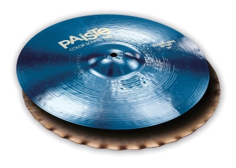 Paiste 900 Series Color Sound 14 Inch Blue Sound Edge Hi Hat Cymbals