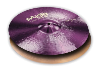 Paiste 900 Series Color Sound 14 Inch Purple Heavy Hi Hat Cymbals