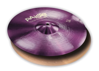 Paiste 900 Series Color Sound 14 Inch Purple Hi Hat Cymbals