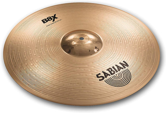 Sabian B8X Series 18 Inch Rock Crash Cymbal l B8 Bronze Alloy l 92% Copper - 8% Tin l Made in Canada l Model 41809X