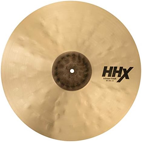 Sabian HHX 19 Inch X-Treme Crash Cymbal l B20 Bronze Alloy l 80% Copper - 20% Tin l Made in Canada l Model 11992XN