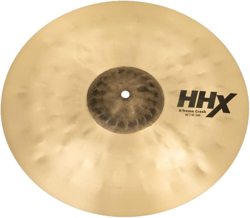 Sabian HHX 16 Inch X-Treme Crash Cymbal l B20 Bronze Alloy l 80% Copper - 20% Tin l Made in Canada l Model 11692XN
