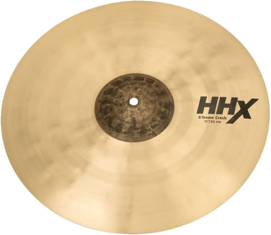 Sabian HHX 17 Inch X-Treme Crash Cymbal l B20 Bronze Alloy l 80% Copper - 20% Tin l Made in Canada l Model 11792XN