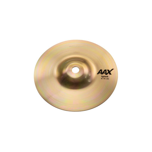 Sabian AAX 6 Inch Splash Cymbal l Brilliant Finish l B20 Bronze Alloy l 80% Copper - 20% Tin l Made in Canada l Model 20605XB
