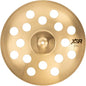 Sabian XSR 18 Inch O-Zone Crash Cymbal l Brilliant Finish l B20 Bronze Alloy l 80% Copper - 20% Tin l Made in Canada l Model XSR1800B