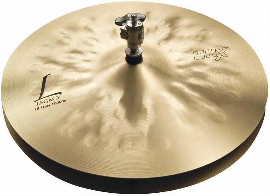 Sabian HHX 14 Inch Legacy Hi Hat Cymbals l B20 Bronze Alloy l 80% Copper - 20% Tin l Made in Canada l Model 11402XLN