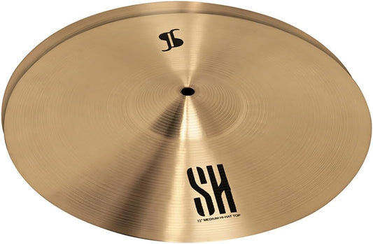 Stagg SH Series 13 Inch Medium Hi Hat Cymbals l B20 Bronze Alloy l 80% - 20% Tin l Model SH-HM13R