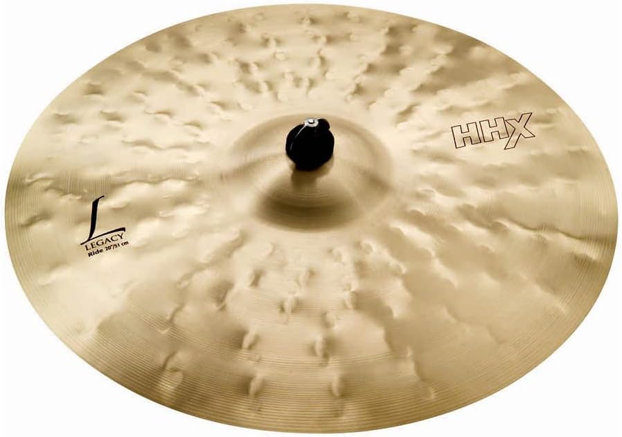 Sabian HHX 21 Inch Legacy Ride Cymbal l B20 Bronze Alloy l 80% Copper - 20% Tin l Made in Canada l Model 12110XLN