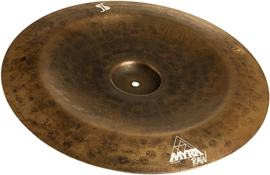 Stagg MYRA 18 Inch Raw China Cymbal l B20 Bronze Alloy l 80% - 20% Tin l Model MYR-CH18RW