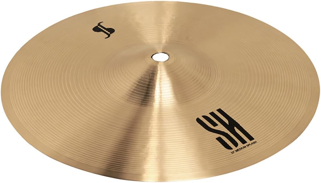 Stagg SH Series 12 Inch Medium Splash Cymbal l B20 Bronze Alloy l 80% - 20% Tin l Model SH-SM12R